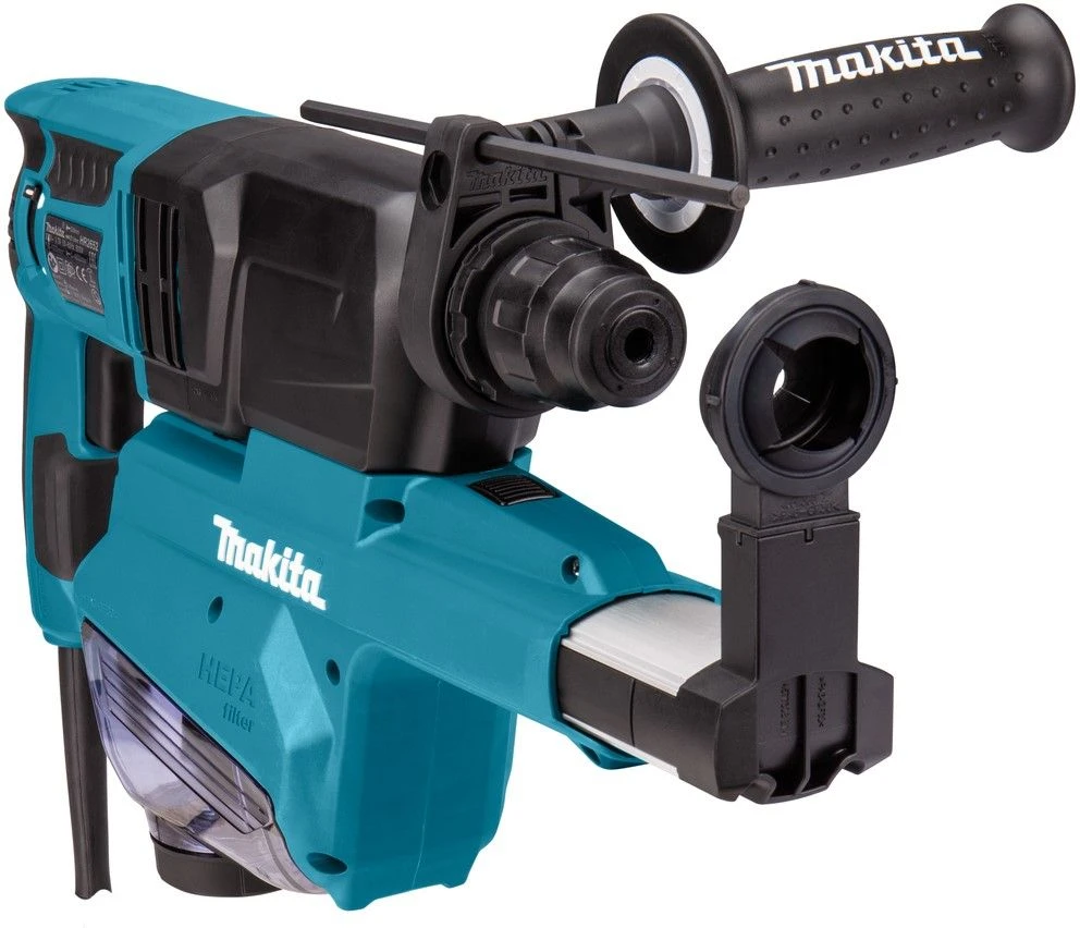 Makita HR2652J SDS-Plus Boorhamer Incl. Stofafzuiging In Mbox- 800W - 2,2J - Afbeelding 3