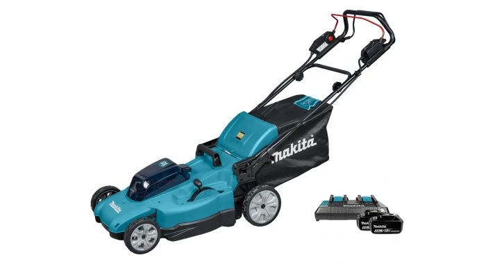 Makita DLM539PT2 (2X18V) Li-Ion Accu Grasmaaier Set (2x 5,0Ah) - 53cm - 70L - 1000 M²