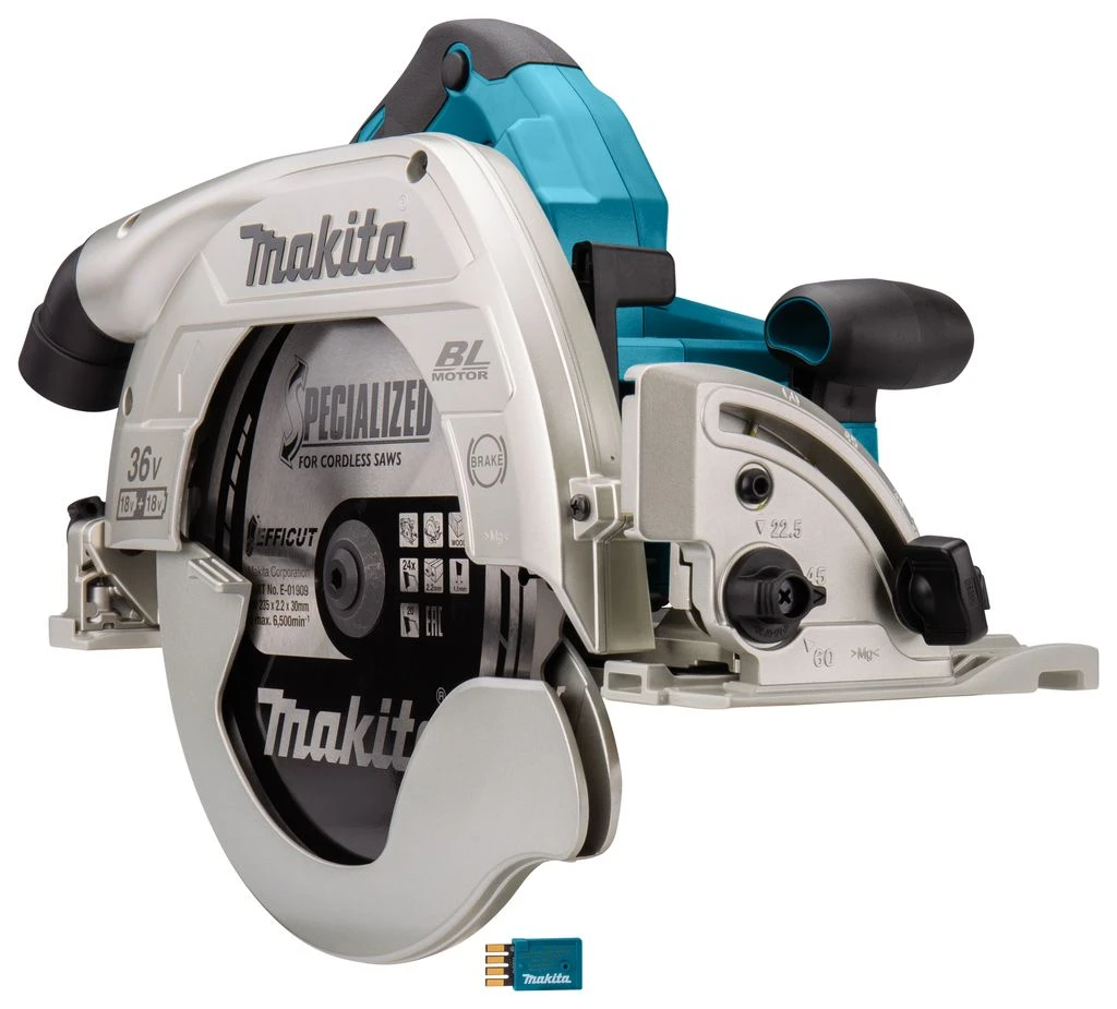 Makita DHS900ZU 36V (2x 18V) Li-Ion Accu Cirkelzaag Body - 235 Mm - Afbeelding 2