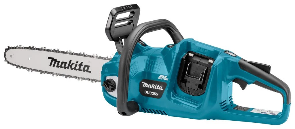 Makita DUC355PG4J 2x18V Li-Ion Accu Kettingzaag Set (4x 6,0Ah) Incl. Mbox - 35cm - Koolborstelloos - Afbeelding 7