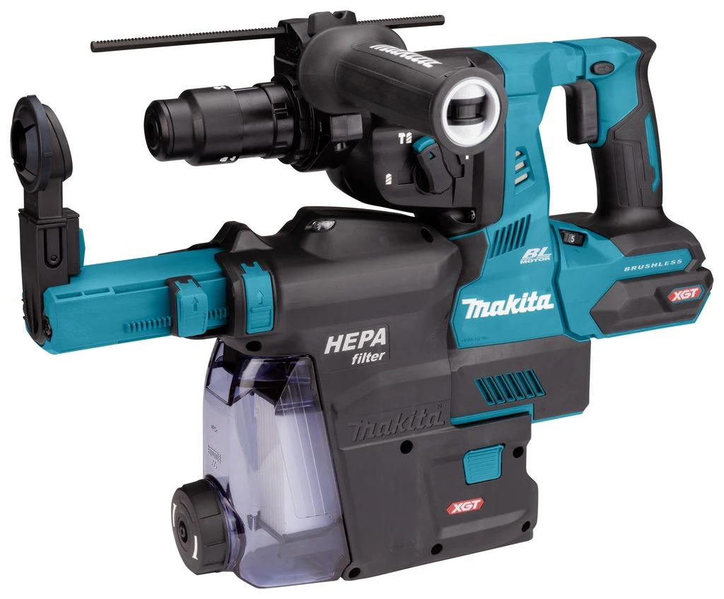 Makita HR004GZ02 XGT 40V Max Li-Ion Accu SDS-Plus Combihamer Body Incl. Stofafzuigsysteem - 2,9J - Koolborstelloos - Afbeelding 2