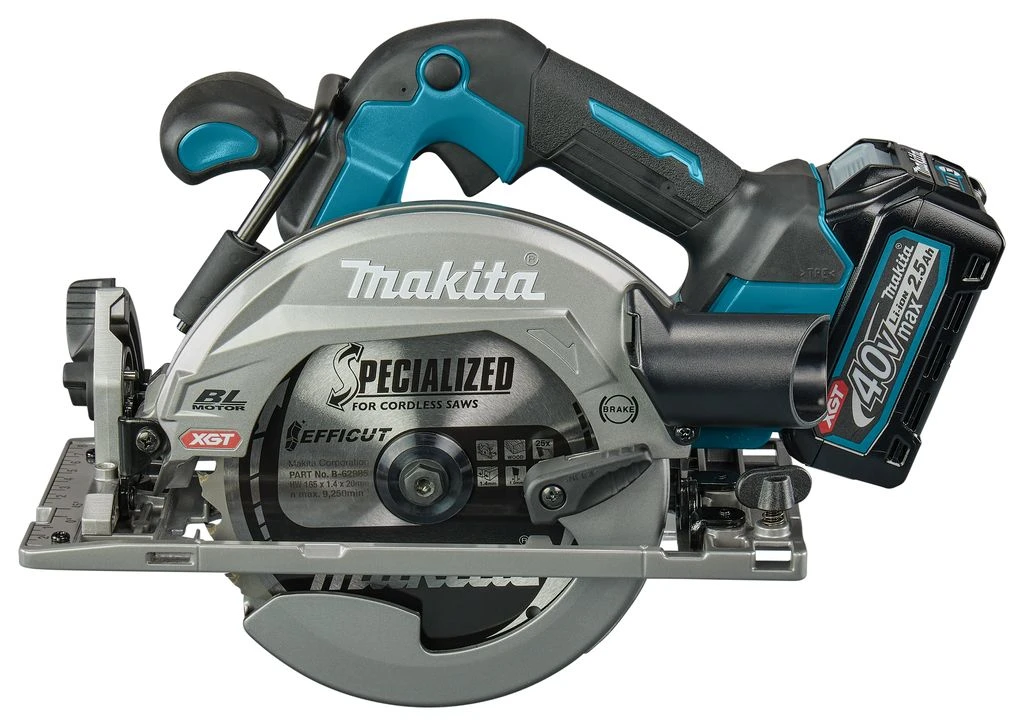 Makita HS012GD201 XGT 40 V Li-Ion Accu Cirkelzaag Set (2x 2,5Ah Accu) In Mbox - 165 Mm - Afbeelding 3
