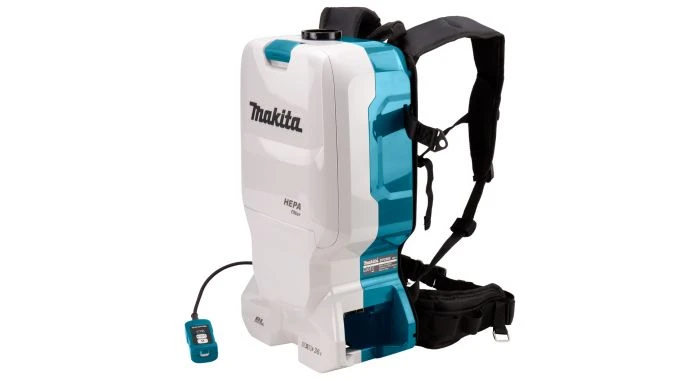 Makita DVC660PT2 2x18 V Rugstofzuiger Voor Schoonmaak Body Incl. 2 Accu's En Duolader