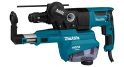 Makita HR2653TJ SDS-Plus Combihamer Inclusief Stofafzuiging In Mbox - 800W - 2,4J
