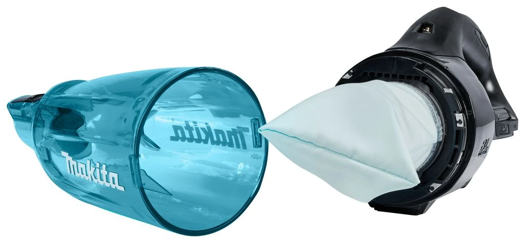 Makita DCL281FZCB 18 V Steelstofzuiger Zwart Body - Afbeelding 5