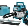 Makita DLX2274JX1 36V (2x 18V) Li-Ion Accu Invalcirkelzaag (DSP601ZJU) & Stofzuiger (DVC864LZX1) Combiset
