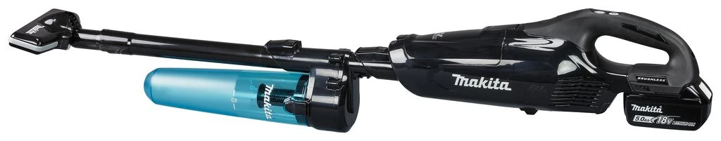 Makita DCL281FSYB 18V Li-ion Accu Steelstofzuiger Set (1x 1.5Ah) - Zwart - Afbeelding 4