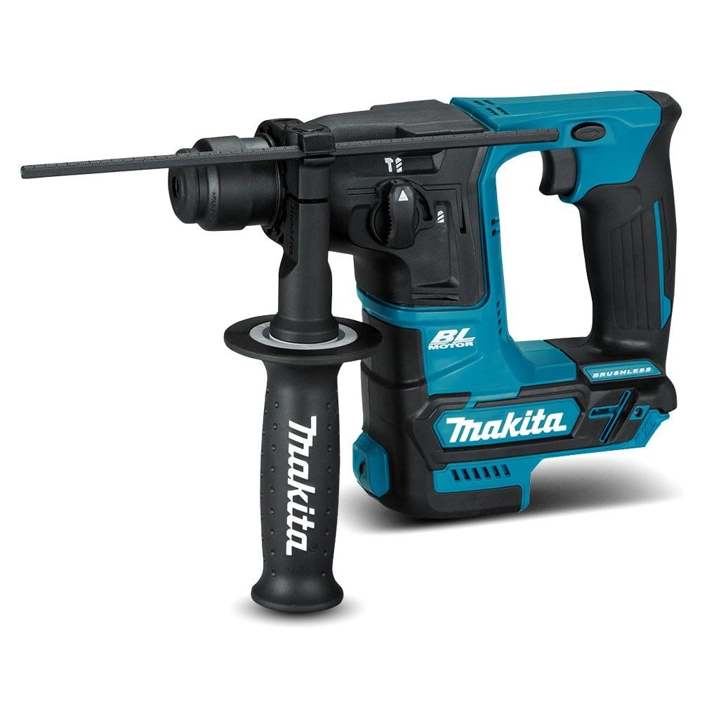 Makita HR166DSAJ 10.8V Li-Ion Accu SDS-plus Boorhamer Set (2x 2.0Ah Accu) In Mbox- 1,1J - Koolborstelloos - Afbeelding 2