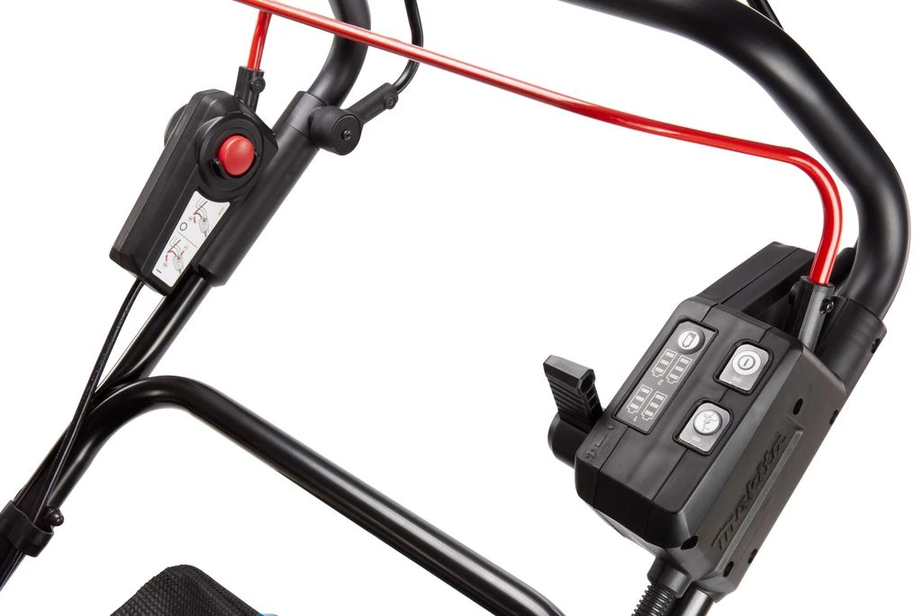 Makita DLM533PT4 36V (2x 18V) Li-Ion Accu Grasmaaier Set (4x 5.0Ah Accu) - 53cm - Zelfrijdend - Koolborstelloos - Afbeelding 4