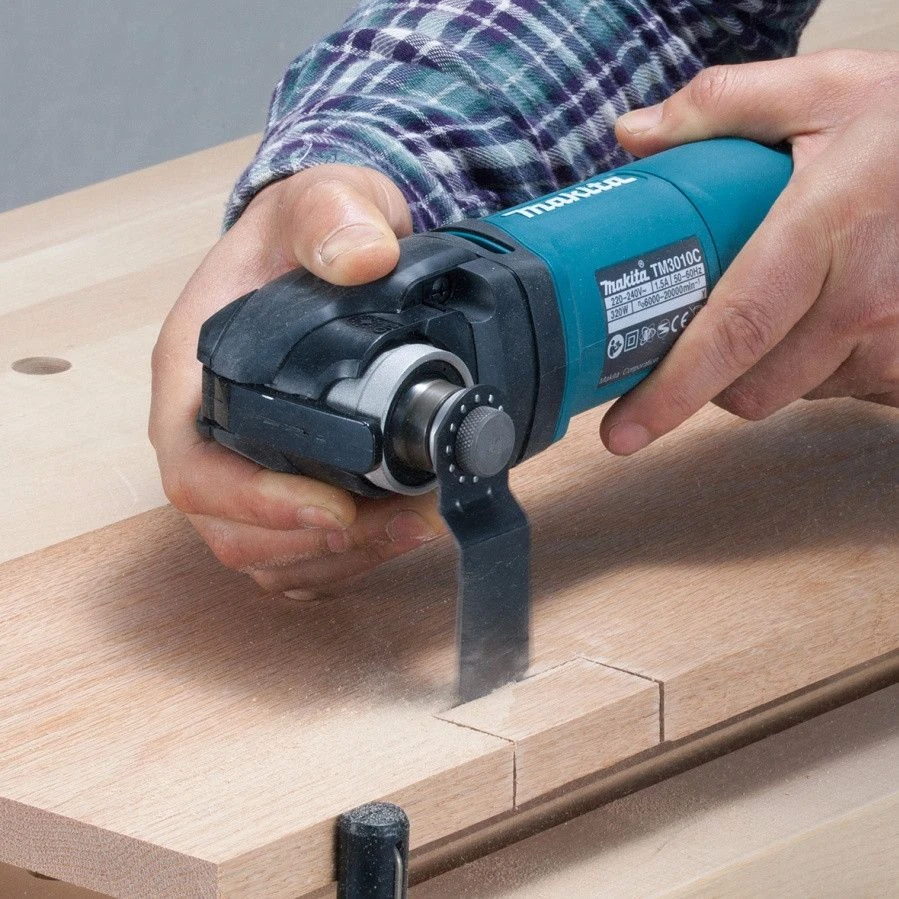Makita TM3010CX2J Multitool + 42 Delige Accessoireset In Mbox - 320W - Afbeelding 4