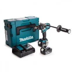 Makita DHP481RTJ 18V Li-Ion Accu Klopboor-/schroefmachine Set (2x 5.0Ah Accu) In Mbox - Koolborstelloos