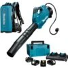 Makita UB001CT4X1 36V Li-Ion Accu Bladblazer Set (4x 5,0Ah) Connector Type - 900m³/h - Koolborstelloos