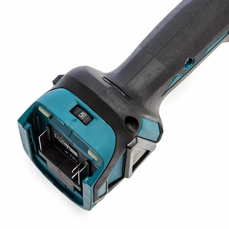 Makita DGA511Z 18V Li-Ion Accu Haakse Slijper Body - 125mm - Koolborstelloos - Afbeelding 4