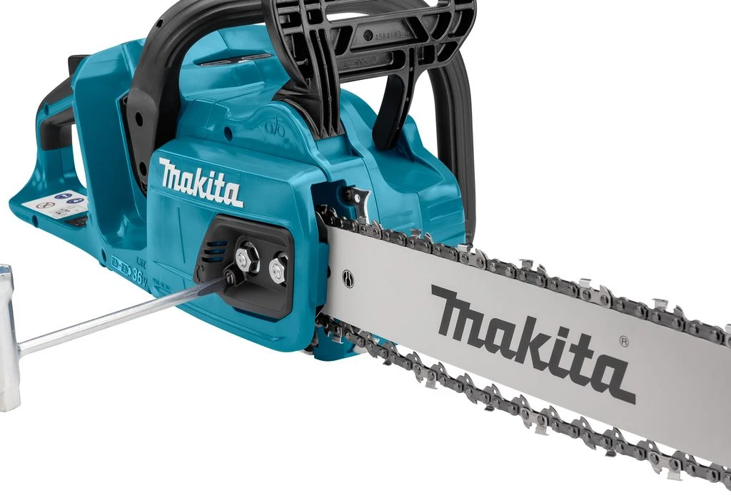 Makita DUC355PG4J 2x18V Li-Ion Accu Kettingzaag Set (4x 6,0Ah) Incl. Mbox - 35cm - Koolborstelloos - Afbeelding 20