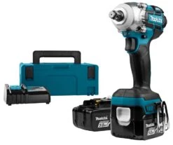 Makita DTW284RTJ 14,4V Li-Ion Accu Slagmoersleutel Set (2x 5.0Ah Accu) In Mbox - 275Nm - 1/2''