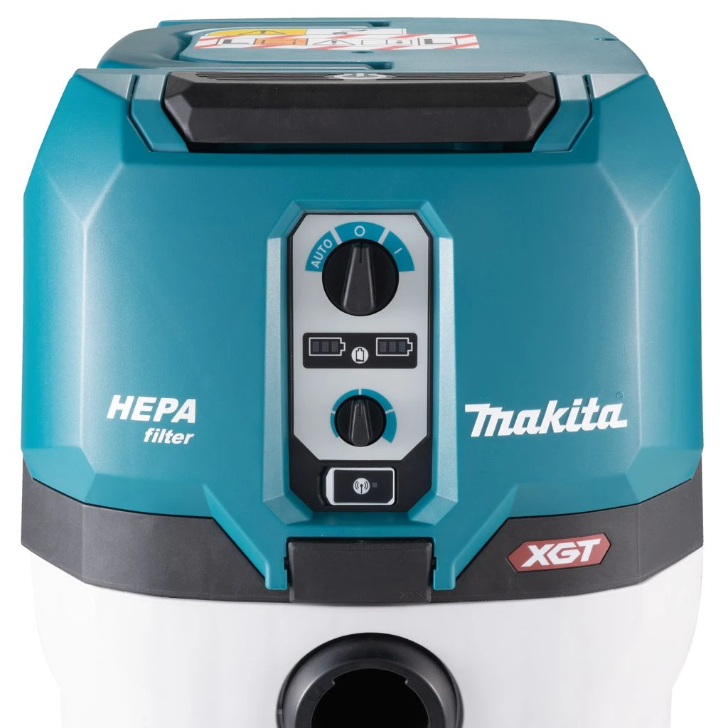 Makita VC004GLZ01 40 V Max Li-ion Accu Stofzuiger Body Met AWS Zender - L-klasse - 15L - Afbeelding 3