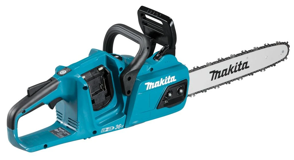 Makita DUC355PG4J 2x18V Li-Ion Accu Kettingzaag Set (4x 6,0Ah) Incl. Mbox - 35cm - Koolborstelloos - Afbeelding 12