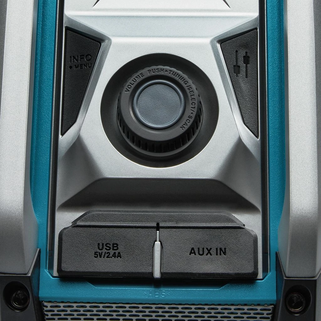 Makita MR006GZ XGT 40V Max Li-Ion Accu Bouwradio - FM/AM - Bluetooth - Werkt Op Netstroom & Accu - Afbeelding 11