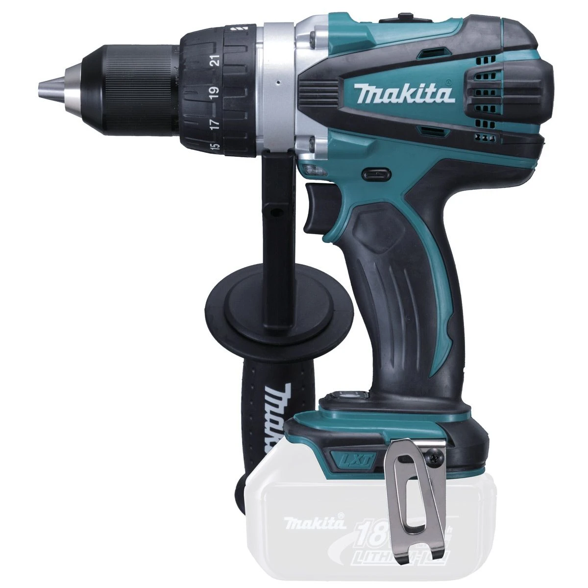 Makita DLX2083M 18V Li-Ion Accu Boor-/schroefmachine (DDF458) & Cirkelzaag (DHS710) Combiset (3x 4.0Ah Accu) In Tas - Afbeelding 3