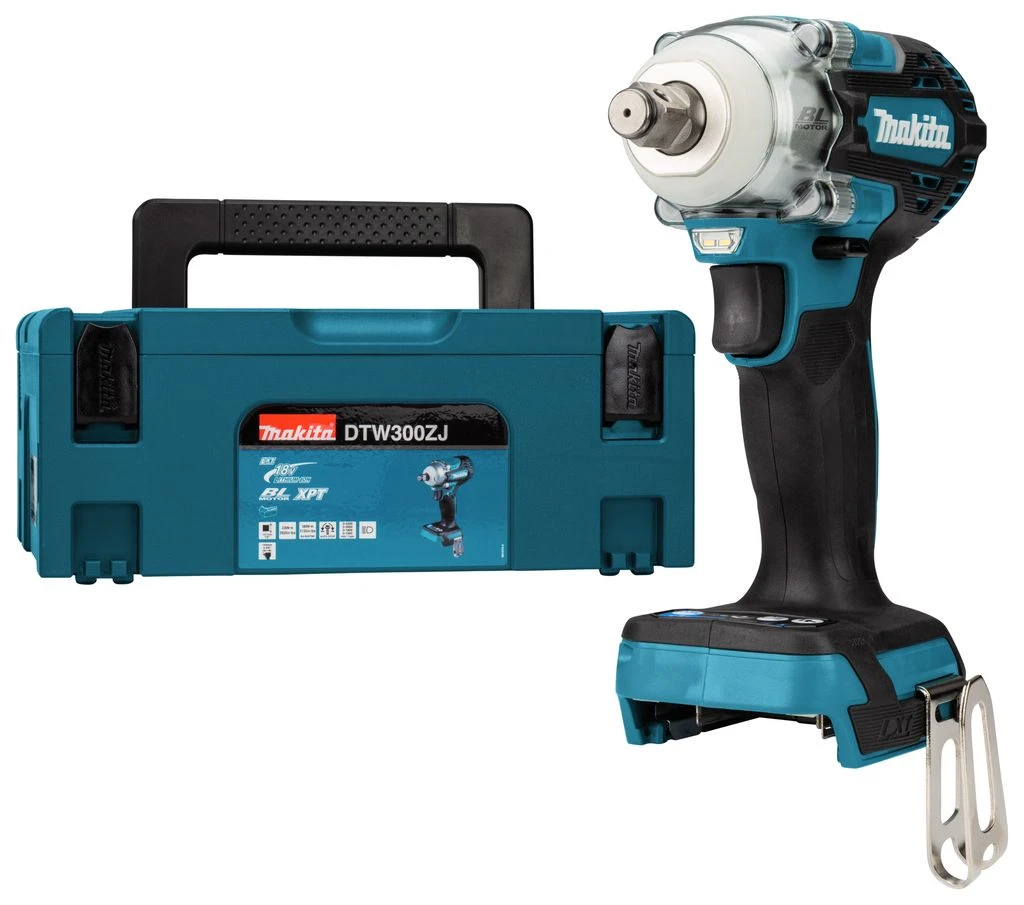 Makita DTW300RTJ 18V Li-ion Accu Slagmoersleutel Set (2x 5.0Ah Accu) In Mbox - 330Nm - 1/2" - Afbeelding 2