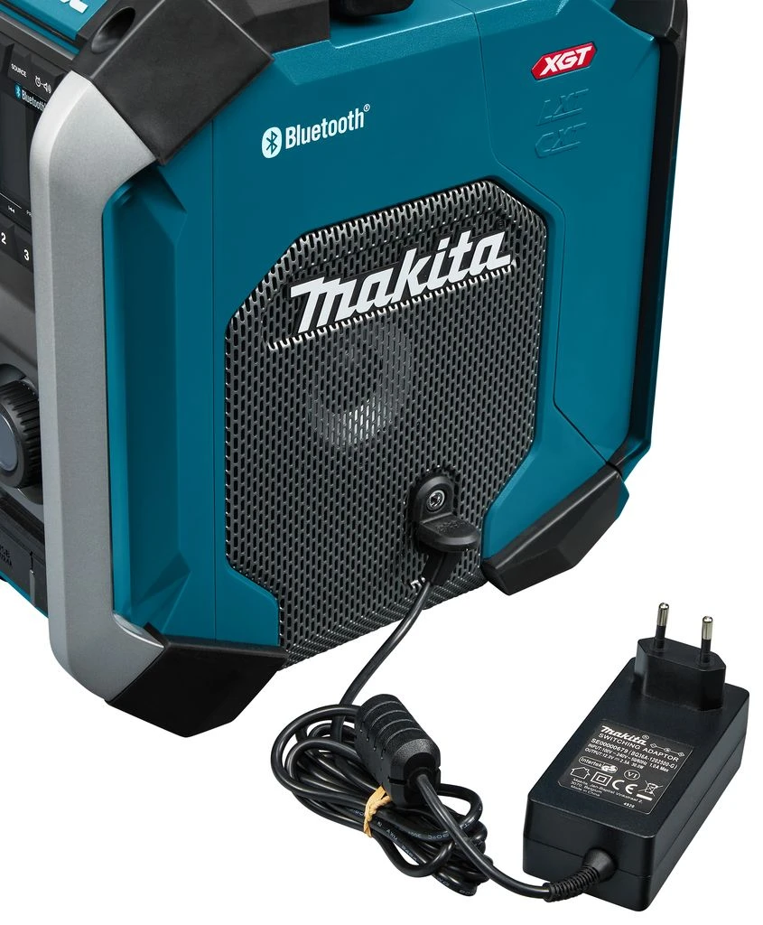 Makita MR006GZ XGT 40V Max Li-Ion Accu Bouwradio - FM/AM - Bluetooth - Werkt Op Netstroom & Accu - Afbeelding 9