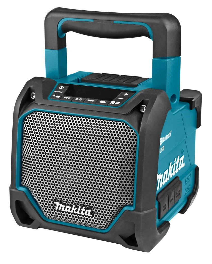 Makita DMR202 10.8-18V Li-Ion Accu Bluetooth Speaker - Werkt Op Netstroom & Accu - Afbeelding 4