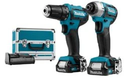 Makita CLX224SAX1 12V Li-Ion Accu Boor-/schroefmachine (DF333D) & Slagschroevendraaier (TD110D) Combiset (2x 2.0Ah Accu) In Koffer