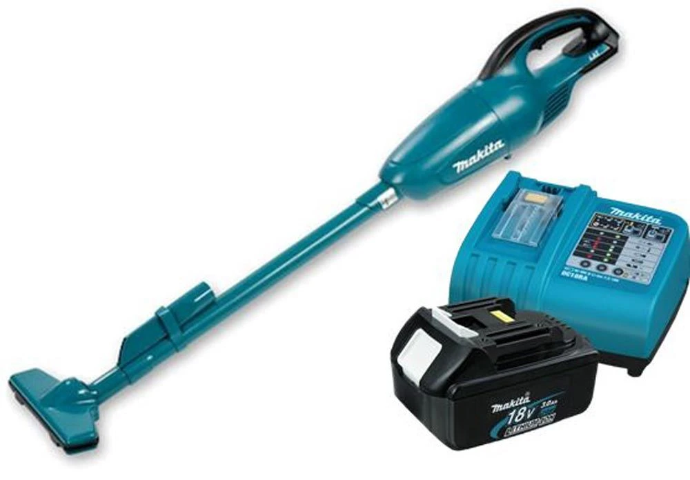 Makita DCL180RF 18V Li-Ion Accu Stofzuiger / Kruimeldief Set (1x 3.0Ah Accu)