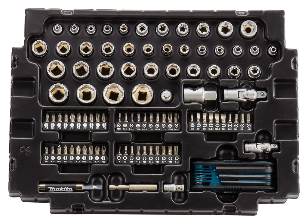 Makita E-08713 Gereedschapset In Mbox Nr. 1 - 120-delig - Afbeelding 6