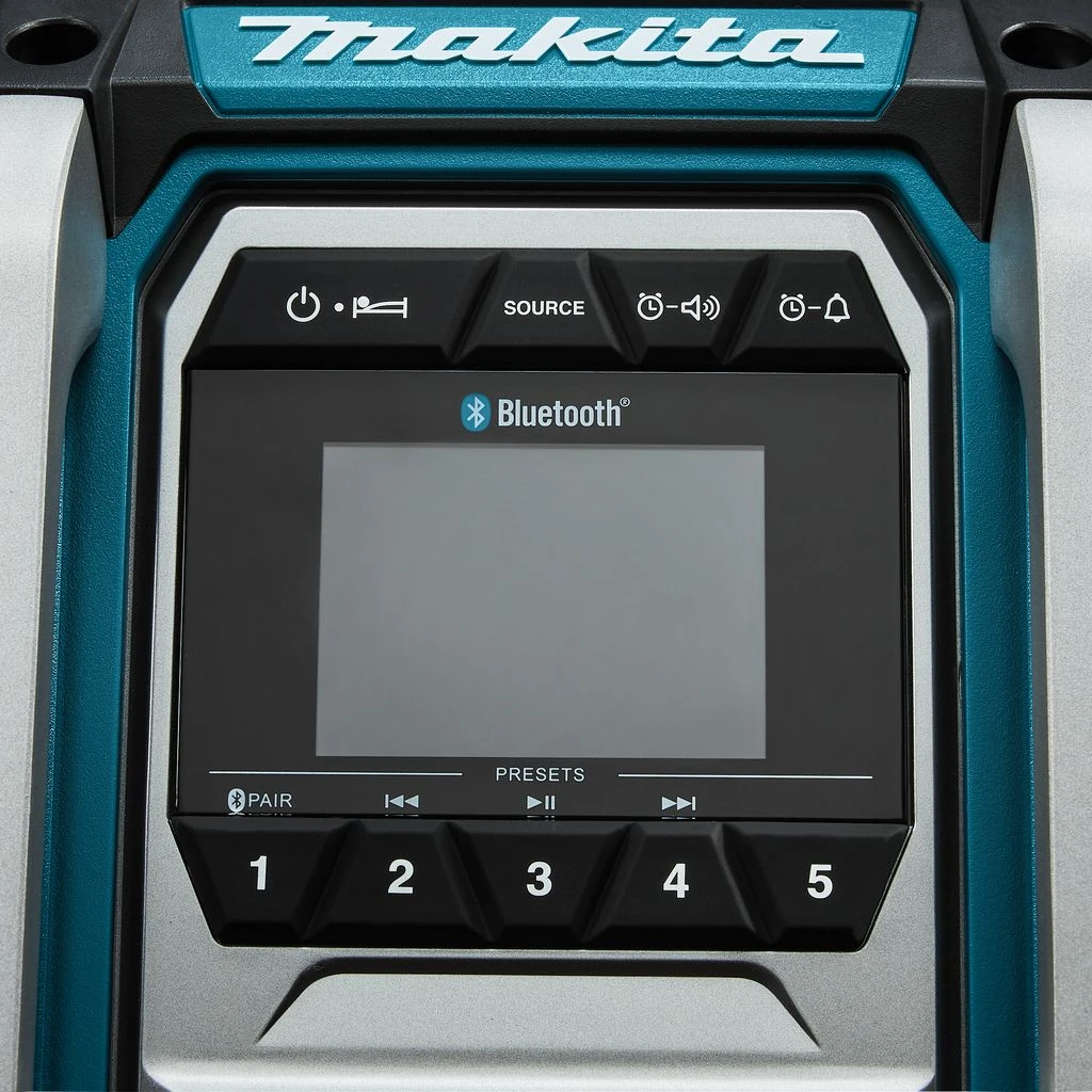 Makita MR006GZ XGT 40V Max Li-Ion Accu Bouwradio - FM/AM - Bluetooth - Werkt Op Netstroom & Accu - Afbeelding 10