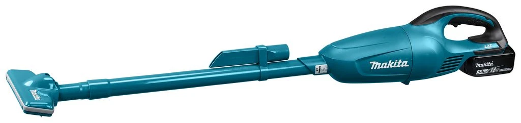 Makita DCL180RT 18V Li-ion Accu Steelstofzuiger Set (1x 5.0Ah) - Blauw - Afbeelding 2